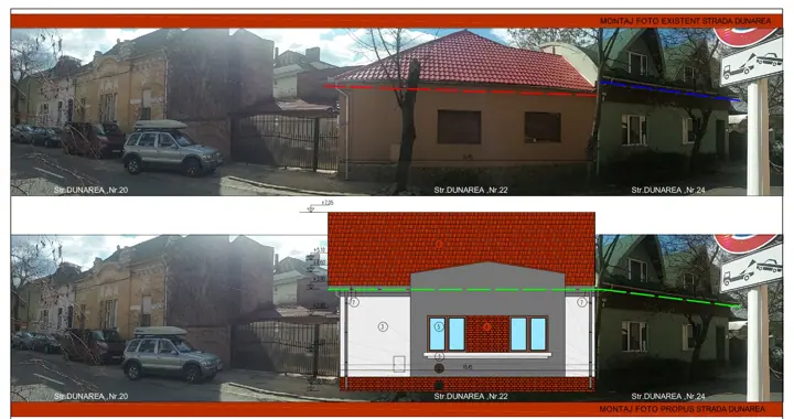 Extindere locuință cu Plan Urbanistic de Detaliu, planșă din proiect 3